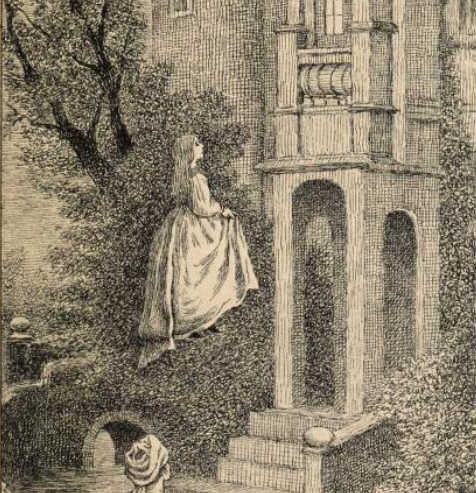 The Light Princess illustration by Maurice Sendal